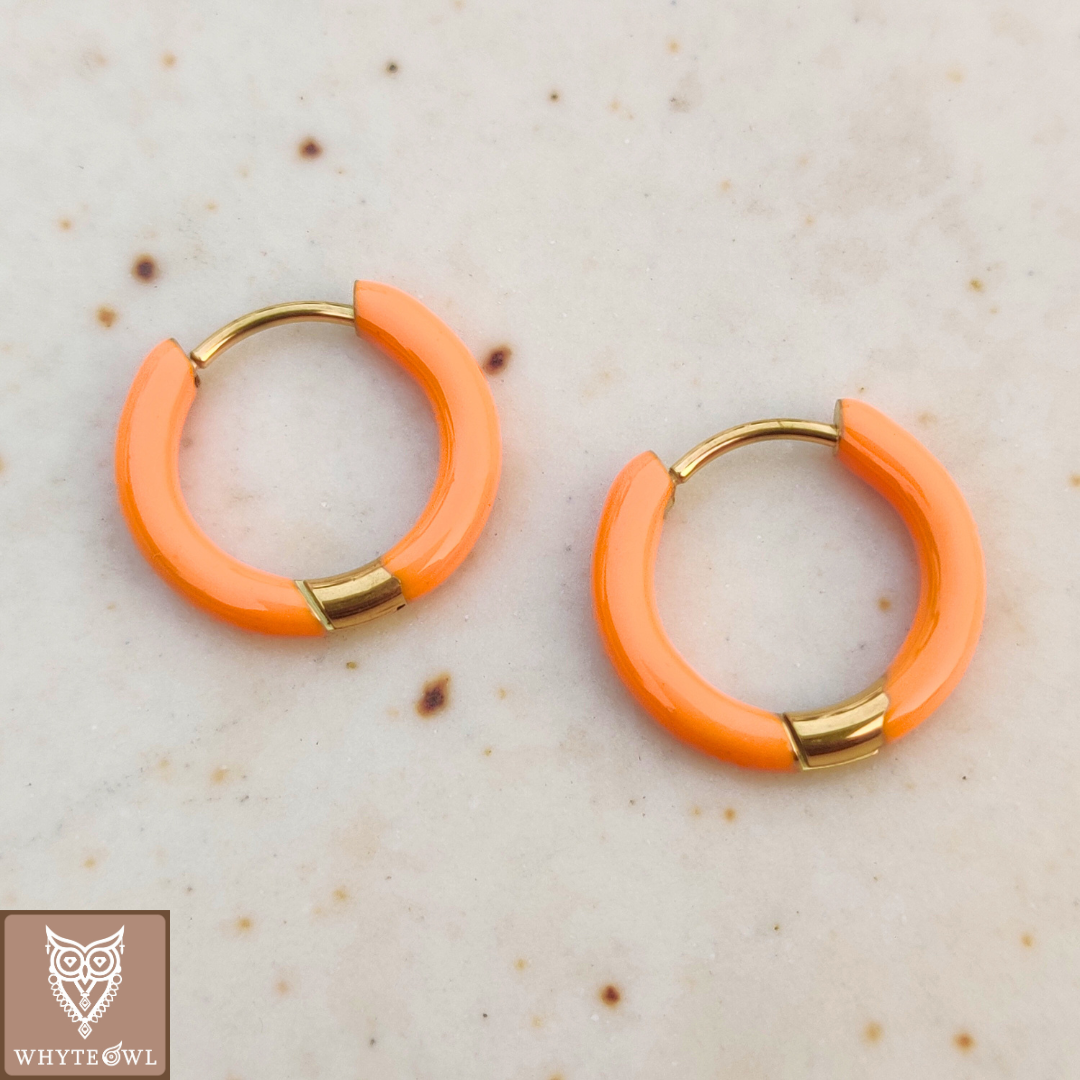 ORANGE ROUND HOOPS