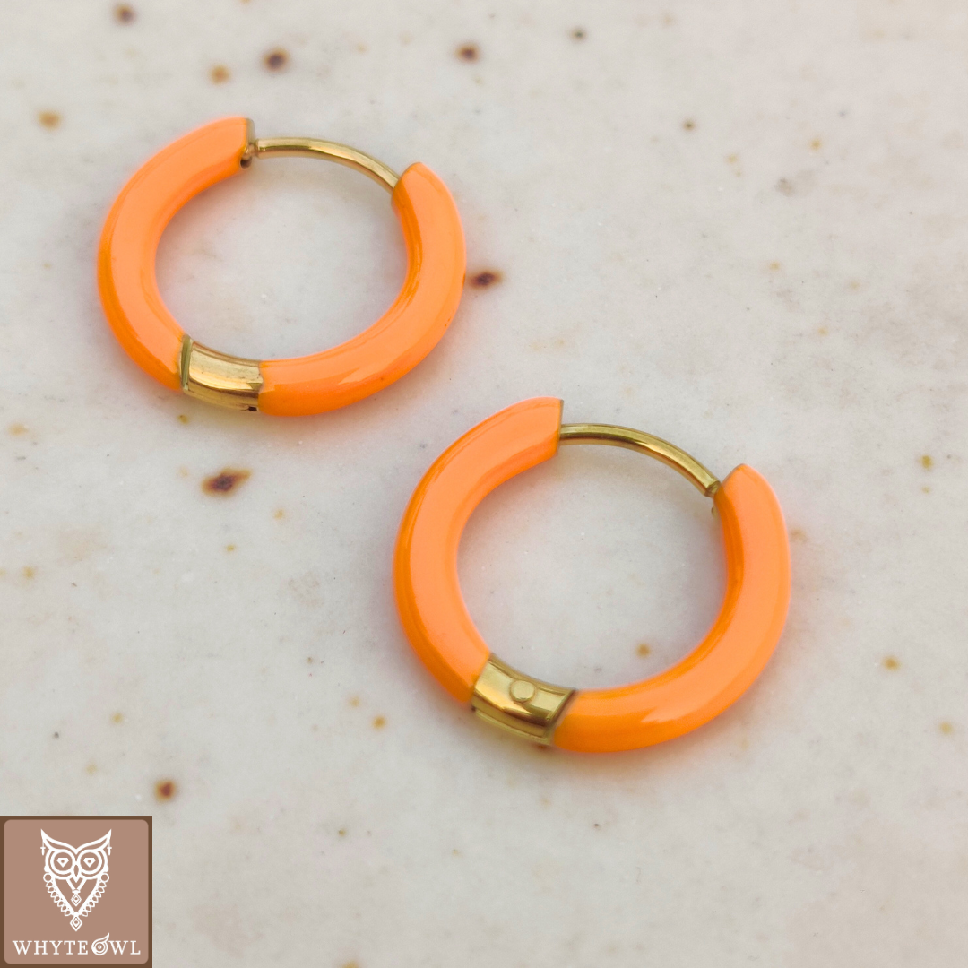 ORANGE ROUND HOOPS