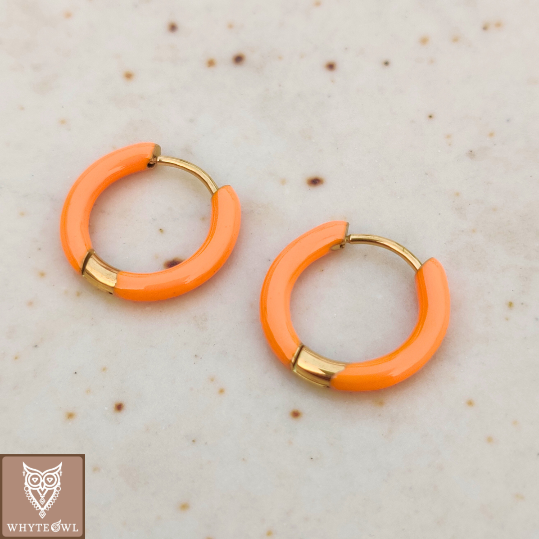 ORANGE ROUND HOOPS