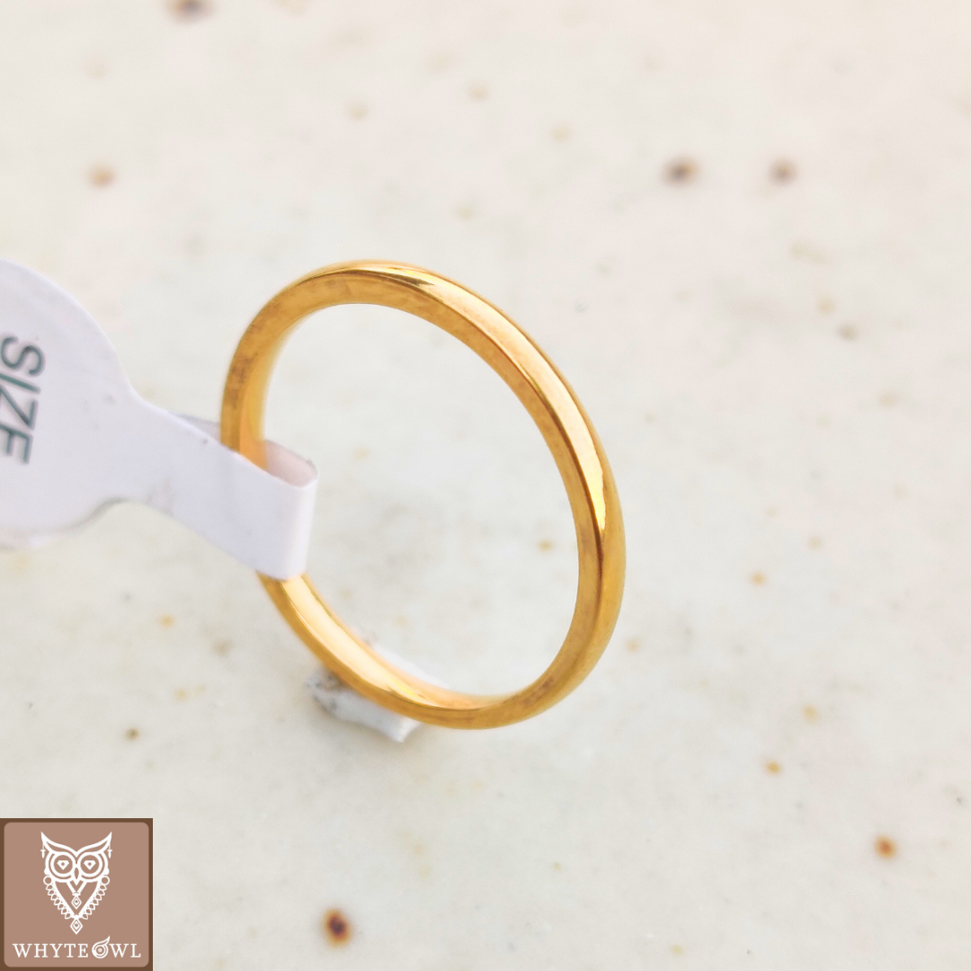 Plain Thin Roung Ring