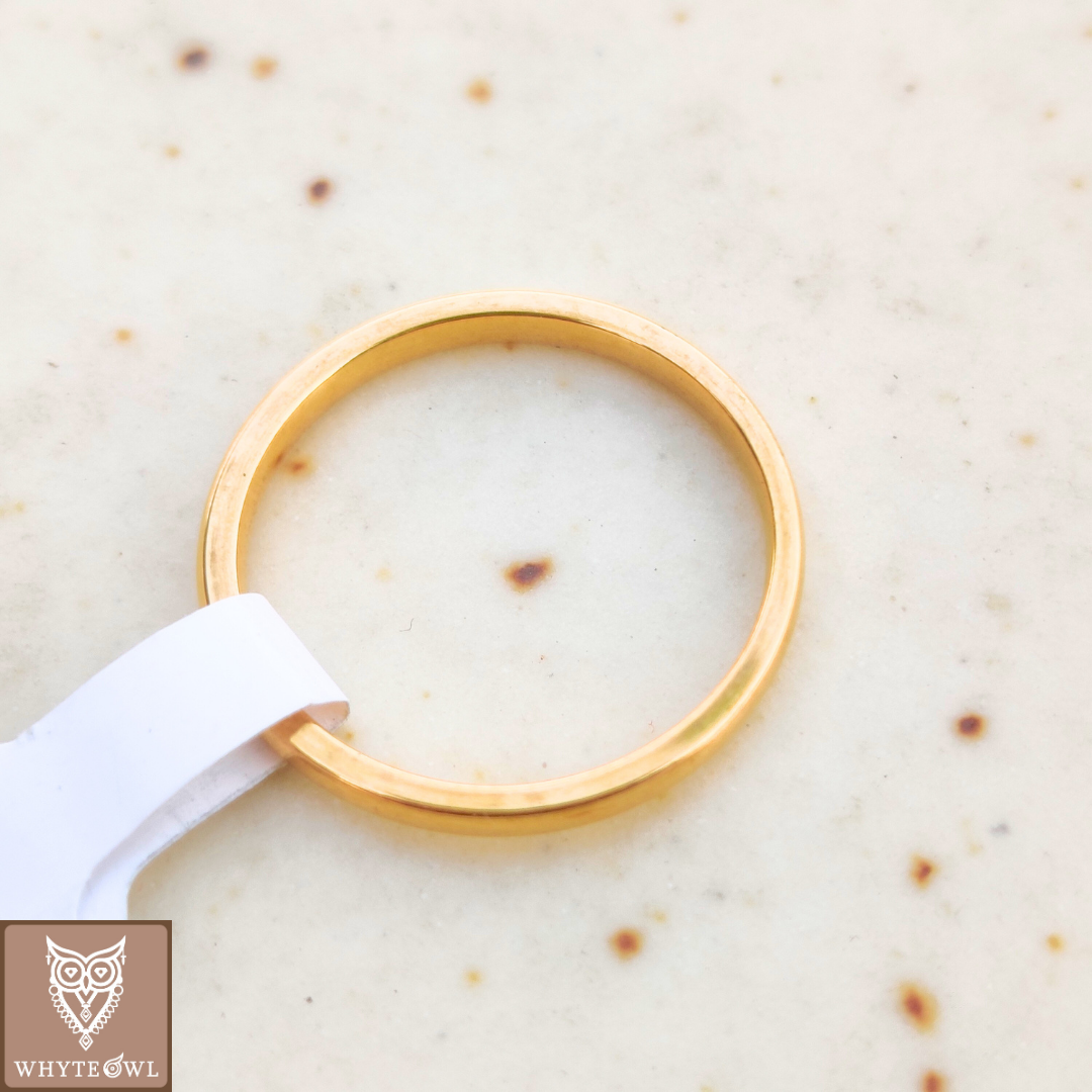 Plain Thin Roung Ring