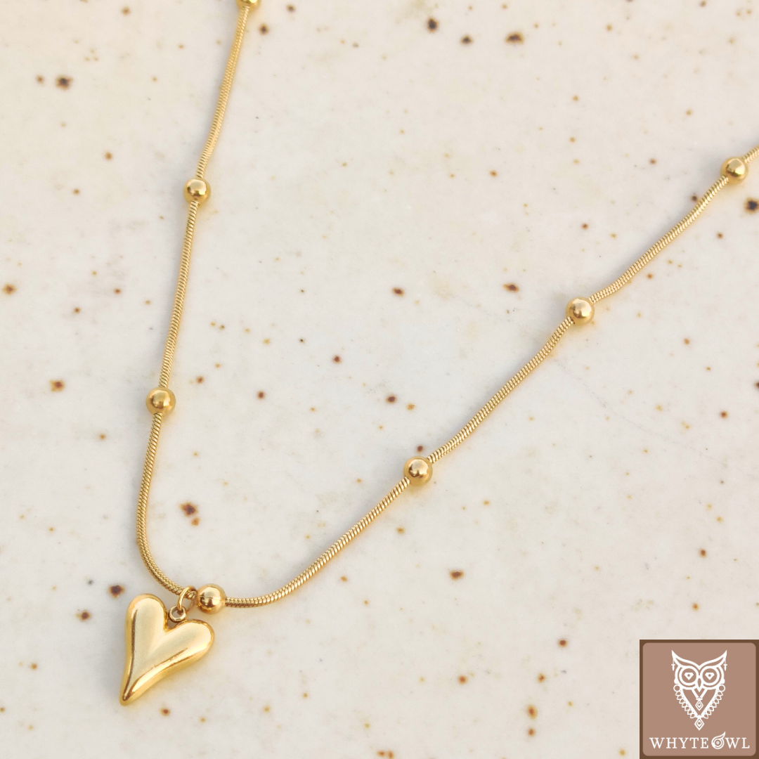 Pointed Heart Necklace