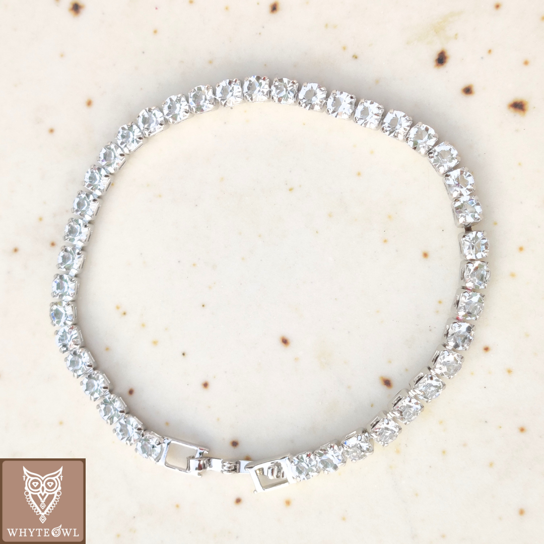 Cubic Zirconia Tennis Bracelet