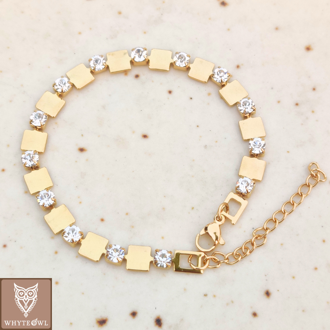 SHINY SQUARE BRACELET