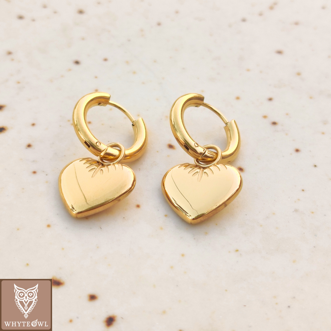 Hanging Hearts Earrings