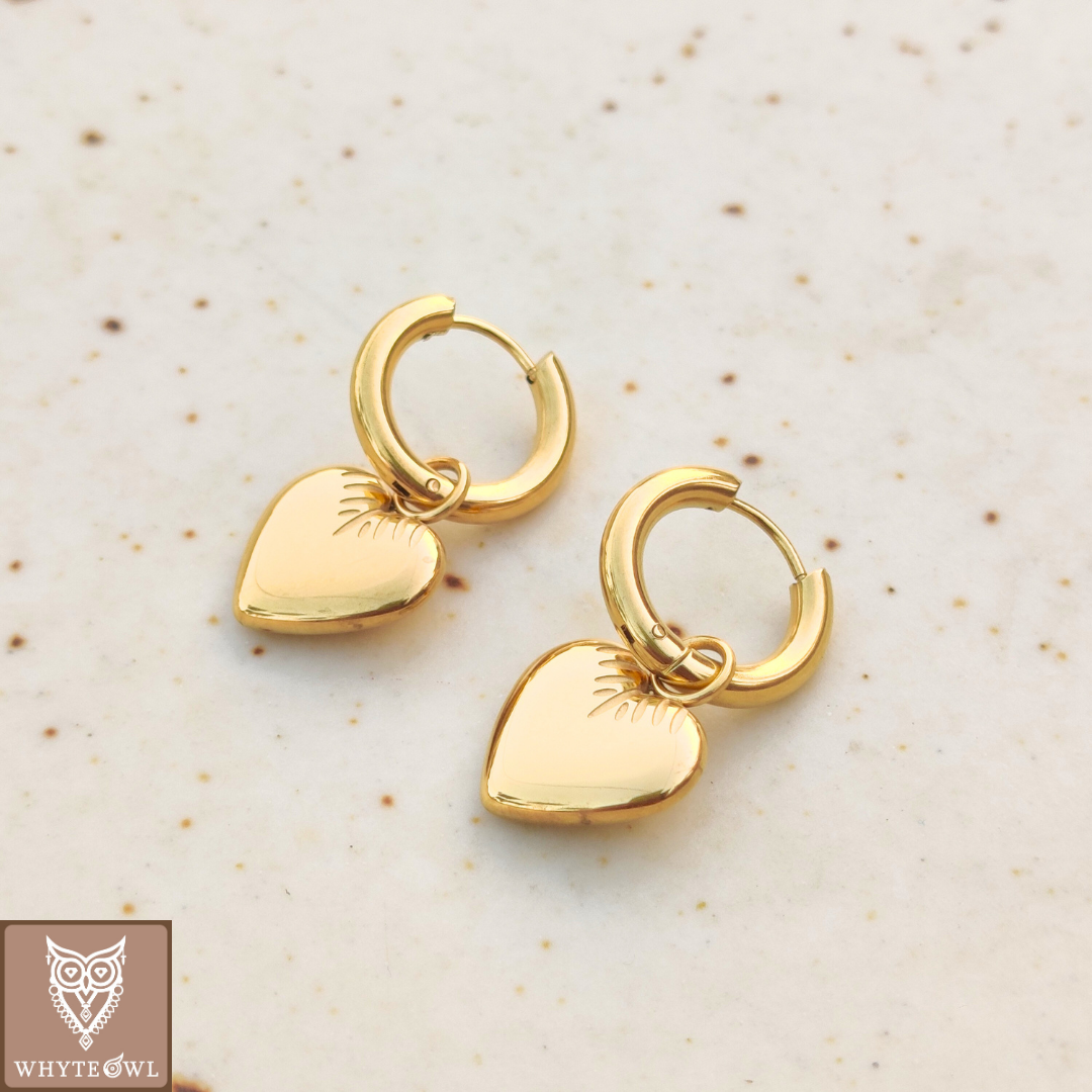 Hanging Hearts Earrings